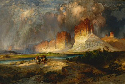 Cliffs of the Upper Colorado River, Wyoming Territory Thomas Moran